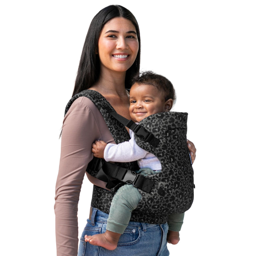 Infantino Flip 4 - in - 1 Convertible Baby Carrier, Adjustable, Ergonomic Babywearing, Registry Essential, Baby Carrier for Newborn to Toddler, Gray - 7DAY'S