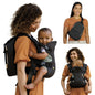 Infantino Flip 4 - in - 1 Convertible Baby Carrier, Adjustable, Ergonomic Babywearing, Registry Essential, Baby Carrier for Newborn to Toddler, Gray - 7DAY'S