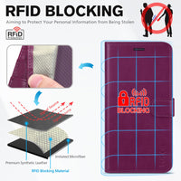 iPhone 11, [RFID Blocking] Card Slots Stand Magnetic Closure, Protective PU Leather [Shockproof TPU Interior Case] Flip Cover Compatible with iPhone 11 (2019 6.1 inch), Black - 7DAY'S