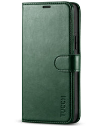 iPhone 12 /iPhone 12 Pro 5G, RFID Blocking Card Slot Stand [Shockproof TPU Interior Case] PU Leather Magnetic Protect Flip Cover Compatible with iPhone 12 Pro/12 6.1 - inch, Black - 7DAY'S