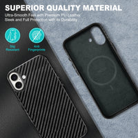 iPhone 16 Pro Max, Magnetic Slim Case [Wireless Charging] Shockproof Anti - Slip Protective Phone Cover[Anti - Fingerprint] Compatible with iPhone 16 Pro Max 6.9", Raspberry Red - 7DAY'S