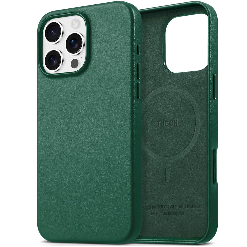 iPhone 16 Pro Max, Magnetic Slim Case [Wireless Charging] Shockproof Anti - Slip Protective Phone Cover[Anti - Fingerprint] Compatible with iPhone 16 Pro Max 6.9", Raspberry Red - 7DAY'S