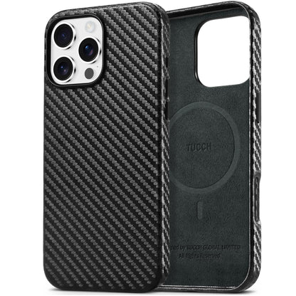 iPhone 16 Pro Max, Magnetic Slim Case [Wireless Charging] Shockproof Anti - Slip Protective Phone Cover[Anti - Fingerprint] Compatible with iPhone 16 Pro Max 6.9", Raspberry Red - 7DAY'S