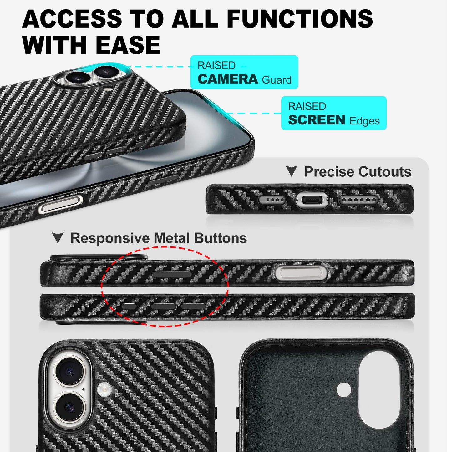 iPhone 16 Pro Max, Magnetic Slim Case [Wireless Charging] Shockproof Anti - Slip Protective Phone Cover[Anti - Fingerprint] Compatible with iPhone 16 Pro Max 6.9", Raspberry Red - 7DAY'S