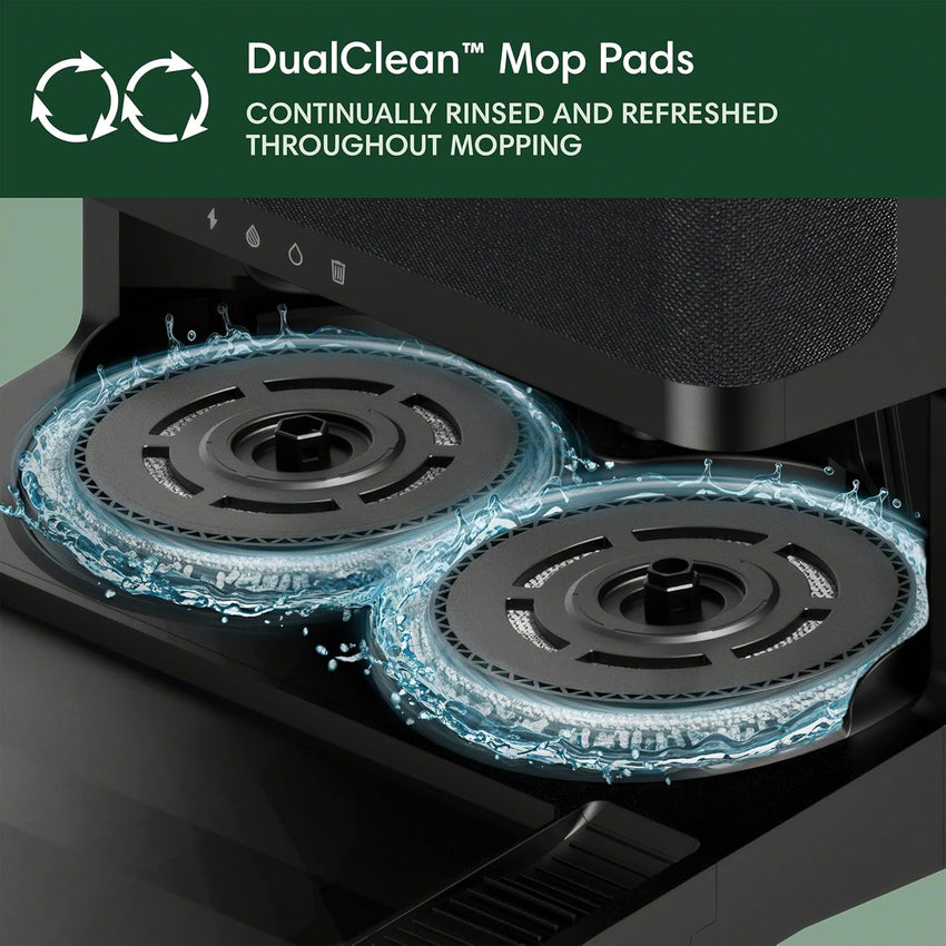 iRobot Roomba Plus 405 (G181) Combo Robot Vacuum & Mop with AutoWash Dock - Amazon Exclusive, Dual Spinning Mop Pads, Self - Empties for 75 Days, Intense Suction, Pad Washing & Drying, Pad - Lift, LiDAR - 7DAY'S