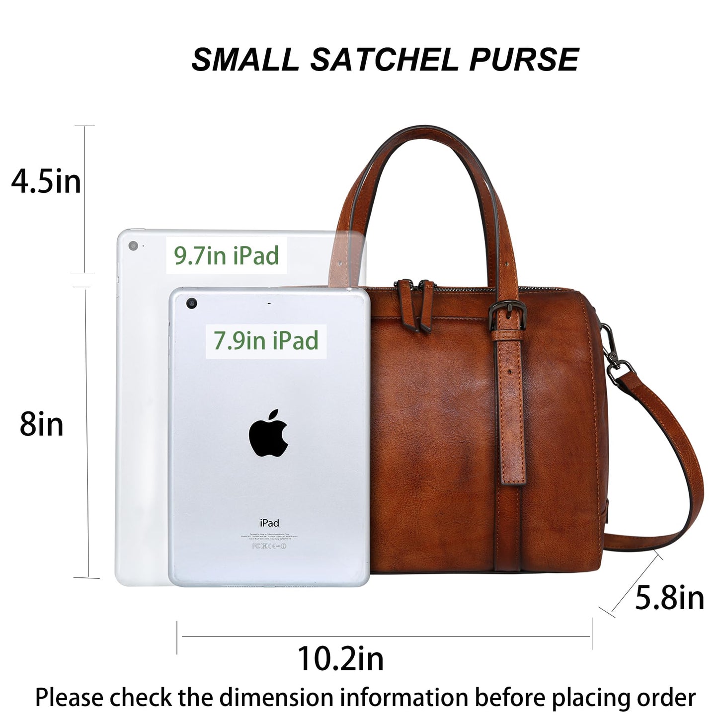 Iswee Genuine Leather Purses for Women Designer Hobo Crossbody Bag Satchel Handbags Top Handle Purses for Travel - 7DAY'S
