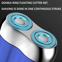 I.Ureza Mini Shaver, I.Ureza Shavers, Monhck - Mini Shave Portable ElectricShaver for Men, Electric Razor for Men Pocket Size Mini PortableShaver, Waterproof (Green) - 7DAY'S