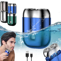 I.Ureza Mini Shaver, I.Ureza Shavers, Monhck - Mini Shave Portable ElectricShaver for Men, Electric Razor for Men Pocket Size Mini PortableShaver, Waterproof (Green) - 7DAY'S