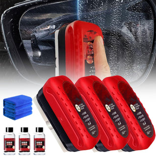 Ivyever Glass Cleaner, Ivy Ever Glass Cleaner, Whimsyard Windshield Cleaner, Oil Film Remover G1, Oil Repellent Film for Car Windows, Oil Film Cleaning Brush for Car Windows, Powerful Remover (1) - 7DAY'S