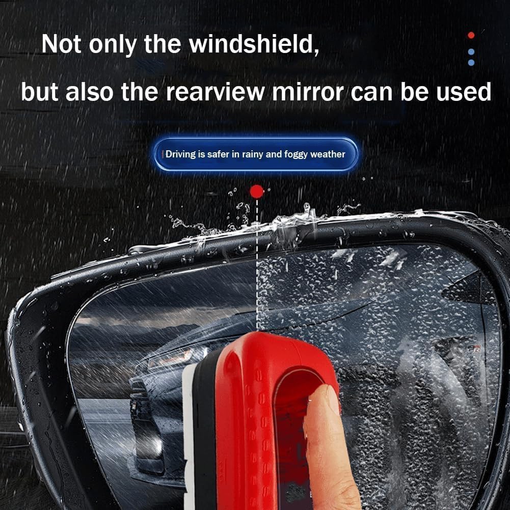 Ivyever Glass Cleaner, Ivy Ever Glass Cleaner, Whimsyard Windshield Cleaner, Oil Film Remover G1, Oil Repellent Film for Car Windows, Oil Film Cleaning Brush for Car Windows, Powerful Remover (1) - 7DAY'S