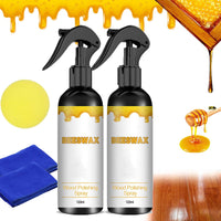 Jaysung Natural Beeswax Care Spray & Restorer, 2025 Natural Micro - Molecularized Beeswax Spray,Beeswax Essential Oil Wax,Bee Wax Sprays,Bee S wax Polish Sprays,BeeswaxSpray for Floors and Furniture (2) - 7DAY'S