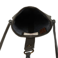 Jennie Small crossbody bag w/ slim strap closure & tassel - Deepest Brown - 7DAY'S