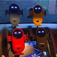 Jerrycherries Phone Holder, Jerrycherries Car Phone Holder, Marvulur Car Phone Holder, Marvulur Smart Car Wireless Charger Phone Holder, Smart Sensor Car Wireless Charger, Fashion Car Charger (Red) - 7DAY'S