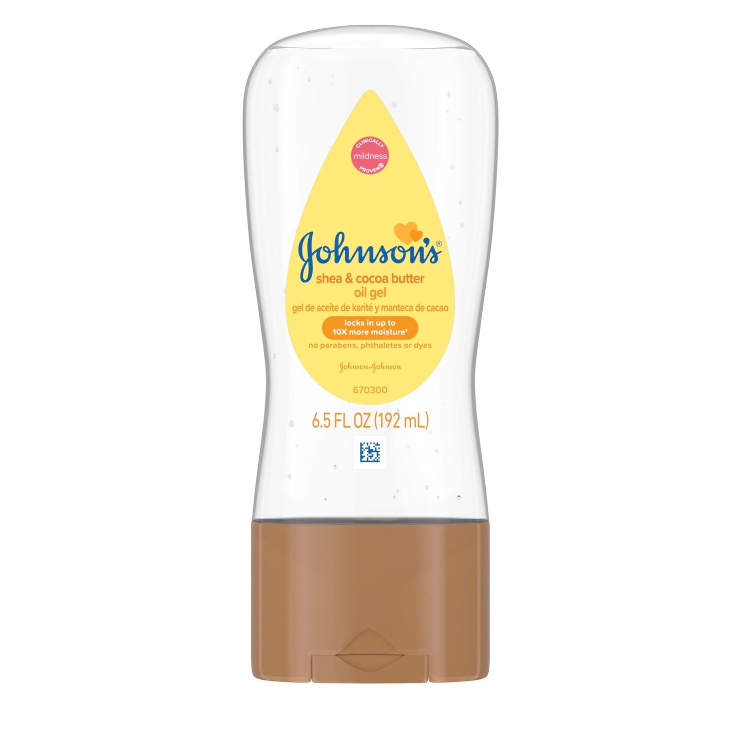 Johnson's Baby Oil, Mineral Oil Enriched with Shea & Cocoa Butter to Prevent Moisture Loss, Hypoallergenic, 20 fl. oz - 7DAY'S