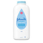 Johnson's Baby Powder with Naturally Derived Cornstarch, Aloe & Vitamin E for Delicate Skin, Hypoallergenic, Free of Parabens, Phthalates & Dyes for Gentle Baby Skin Care, 15 oz - 7DAY'S