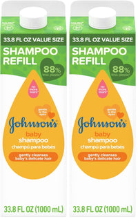 Johnson's Baby Shampoo with Tear - Free Formula, Shampoo for Baby's Delicate Scalp & Skin, Gently Washes Away Dirt & Germs, Paraben - , Phthalate - , Sulfate - & Dye - Free, 20.3 fl. oz - 7DAY'S
