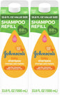 Johnson's Baby Shampoo with Tear - Free Formula, Shampoo for Baby's Delicate Scalp & Skin, Gently Washes Away Dirt & Germs, Paraben - , Phthalate - , Sulfate - & Dye - Free, 20.3 fl. oz - 7DAY'S