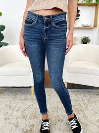 Judy Blue Full Size Classic Handsand Skinny Jeans - 7DAY'S