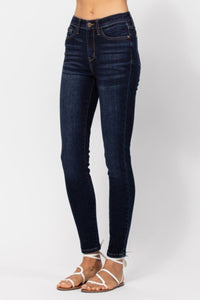 Judy Blue Full Size High Waist Handsand Skinny Jeans - 7DAY'S