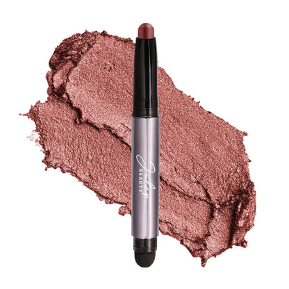 Julep Eyeshadow 101 Cream - to - Powder Waterproof Shadow Stick – Champagne Shimmer – Long - Lasting, Crease - Proof, Medium Golden - Beige Shimmer Cream Eyeshadow with Built - in Smudger - 7DAY'S