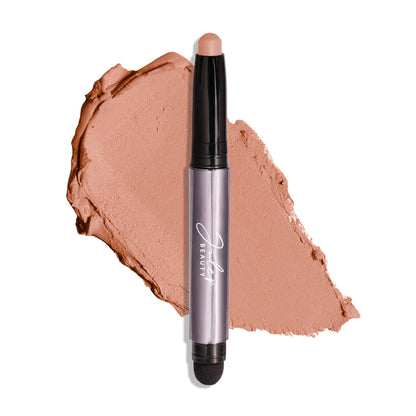 Julep Eyeshadow 101 Cream - to - Powder Waterproof Shadow Stick – Champagne Shimmer – Long - Lasting, Crease - Proof, Medium Golden - Beige Shimmer Cream Eyeshadow with Built - in Smudger - 7DAY'S
