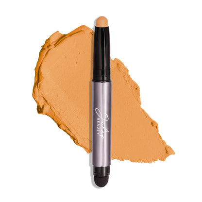 Julep Eyeshadow 101 Cream - to - Powder Waterproof Shadow Stick – Champagne Shimmer – Long - Lasting, Crease - Proof, Medium Golden - Beige Shimmer Cream Eyeshadow with Built - in Smudger - 7DAY'S