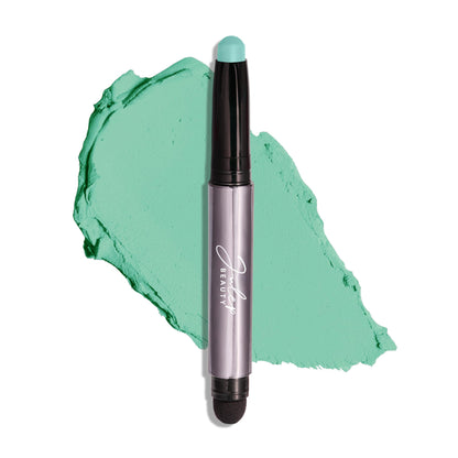 Julep Eyeshadow 101 Cream - to - Powder Waterproof Shadow Stick – Champagne Shimmer – Long - Lasting, Crease - Proof, Medium Golden - Beige Shimmer Cream Eyeshadow with Built - in Smudger - 7DAY'S