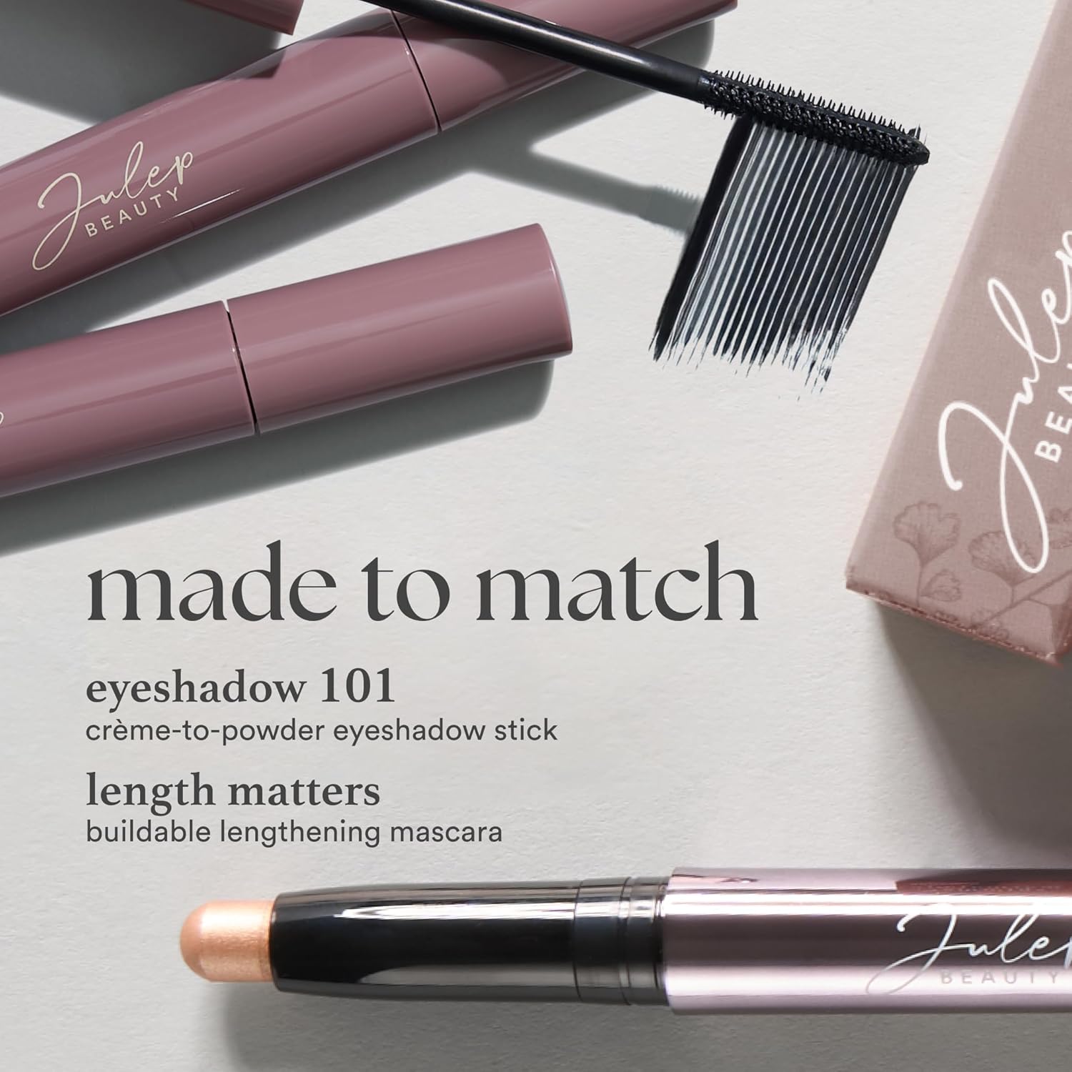 Julep Eyeshadow 101 Cream - to - Powder Waterproof Shadow Stick – Champagne Shimmer – Long - Lasting, Crease - Proof, Medium Golden - Beige Shimmer Cream Eyeshadow with Built - in Smudger - 7DAY'S