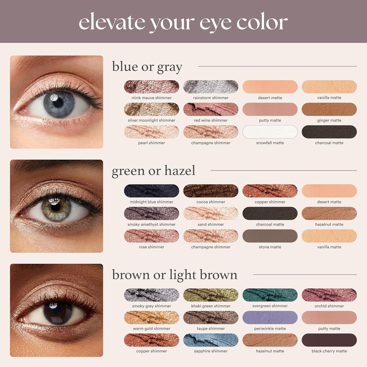 Julep Eyeshadow 101 Cream - to - Powder Waterproof Shadow Stick – Champagne Shimmer – Long - Lasting, Crease - Proof, Medium Golden - Beige Shimmer Cream Eyeshadow with Built - in Smudger - 7DAY'S