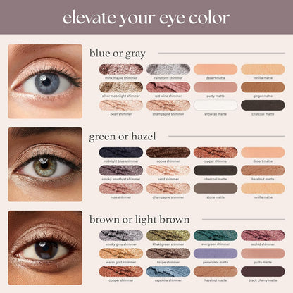 Julep Eyeshadow 101 Cream - to - Powder Waterproof Shadow Stick – Champagne Shimmer – Long - Lasting, Crease - Proof, Medium Golden - Beige Shimmer Cream Eyeshadow with Built - in Smudger - 7DAY'S