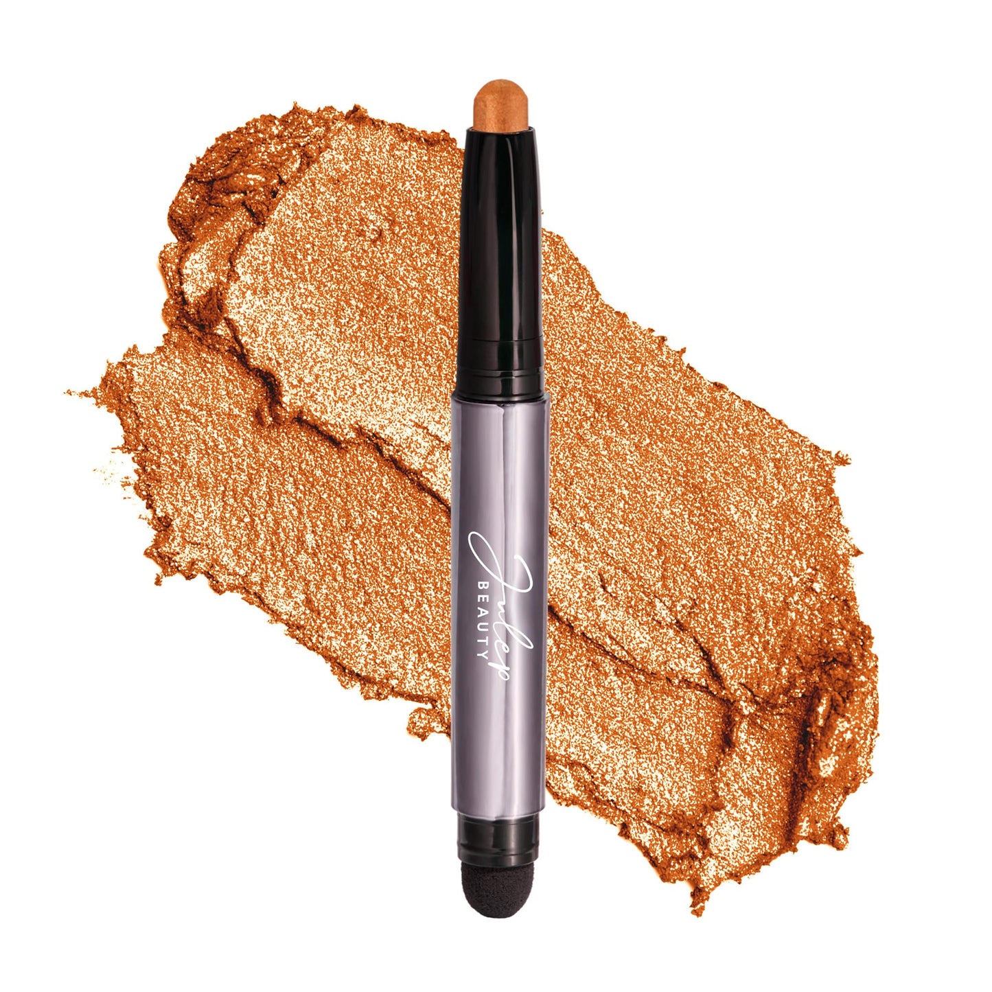 Julep Eyeshadow 101 Cream - to - Powder Waterproof Shadow Stick – Champagne Shimmer – Long - Lasting, Crease - Proof, Medium Golden - Beige Shimmer Cream Eyeshadow with Built - in Smudger - 7DAY'S