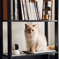Kasa Indoor Pan/Tilt Smart Security Camera, 1080p HD Dog - Camera,2.4GHz with Night Vision,Motion Detection for Baby and Pet Monitor, Cloud & SD Card Storage, Works with Alexa& Google Home (EC70), White - 7DAY'S