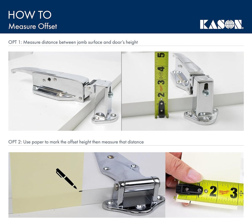 Kason 0058 Safeguard Radial Latch, Light Spring, 10058L05021 - 7DAY'S