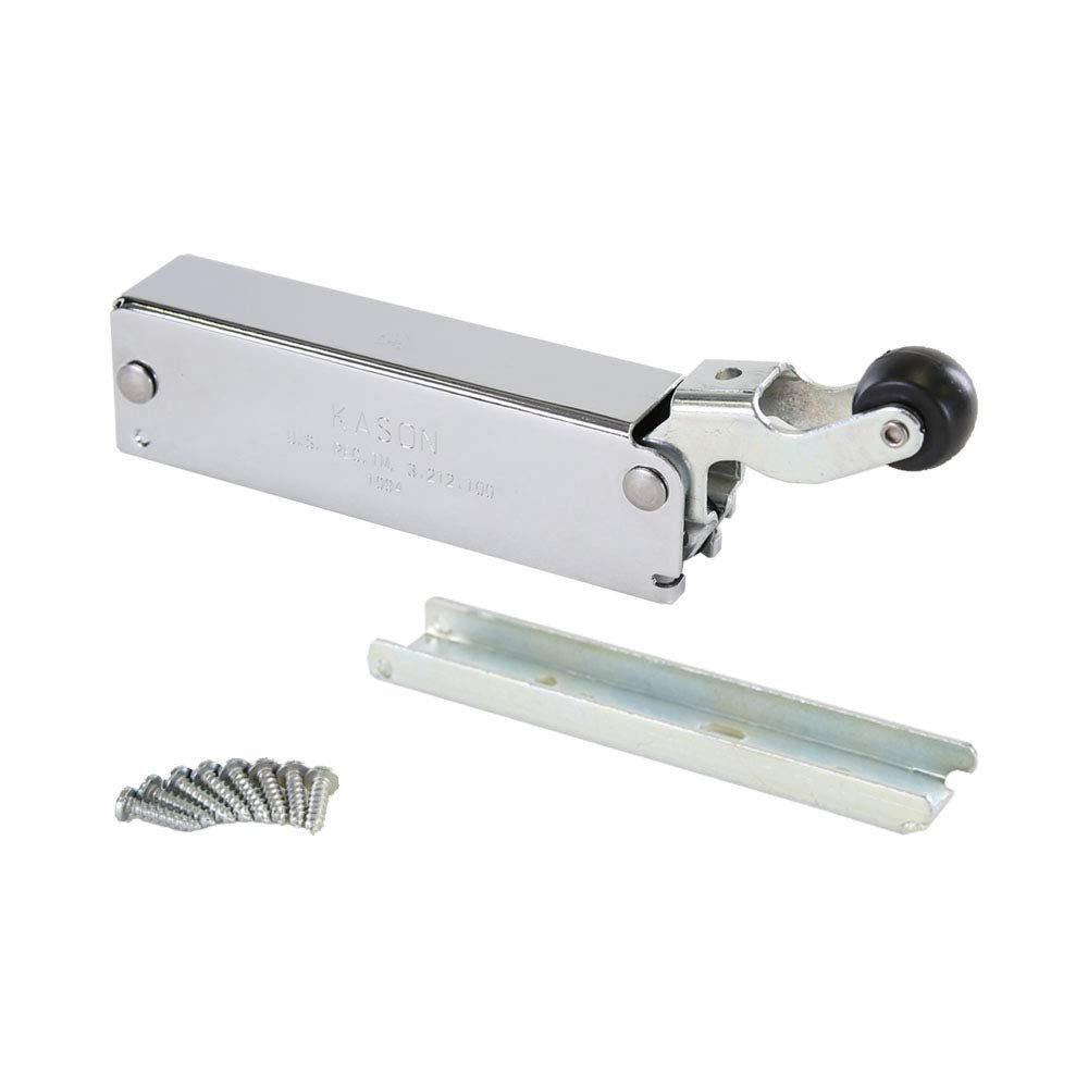Kason 1094 SureClose Hydraulic Door Closer and Hook, Concealed Mounting, Adjustable Wide - Hook, 7/8 to 1 - 5/8 Inch Offset, 11094000013_11094000027 - 7DAY'S