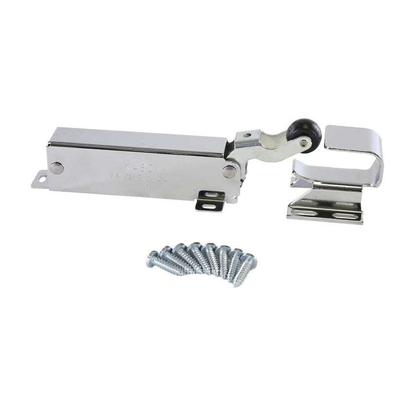 Kason 1094 SureClose Hydraulic Door Closer and Hook, Concealed Mounting, Adjustable Wide - Hook, 7/8 to 1 - 5/8 Inch Offset, 11094000013_11094000027 - 7DAY'S