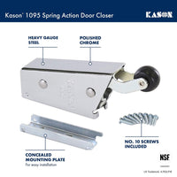 Kason 1095 Spring Action Door Closer, 11095000013 - 7DAY'S