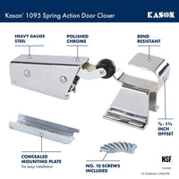 Kason 1095 Spring Action Door Closer, 11095000013 - 7DAY'S