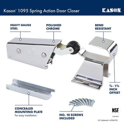 Kason 1095 Spring Action Door Closer, 11095000013 - 7DAY'S
