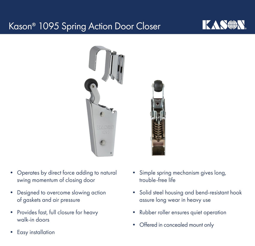 Kason 1095 Spring Action Door Closer, 11095000013 - 7DAY'S