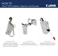 Kason 1095 Spring Action Door Closer, 11095000013 - 7DAY'S