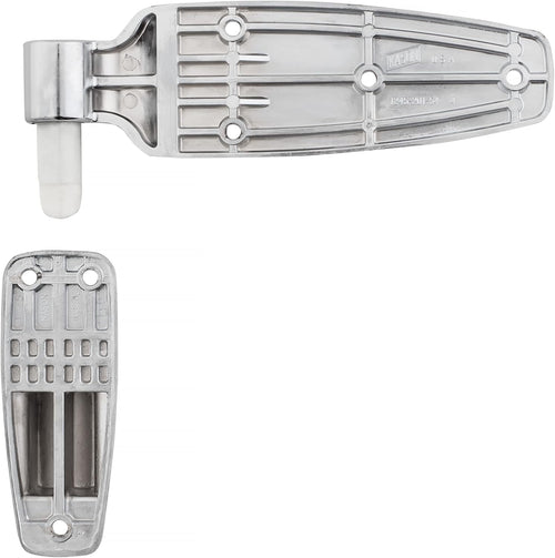 Kason 1245 Reversible Cam - Rise Hinge, 1 - 7/8 Inch Offset, Polished Chrome Finish, 11245000080 - 7DAY'S