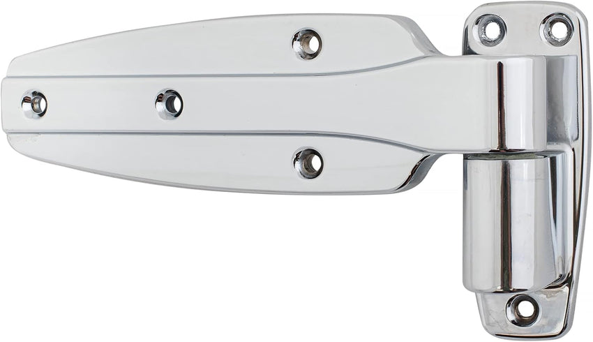 Kason 1245 Reversible Cam - Rise Hinge, 1 - 7/8 Inch Offset, Polished Chrome Finish, 11245000080 - 7DAY'S