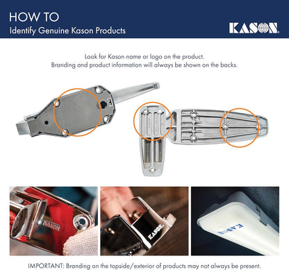Kason 1245 Reversible Cam - Rise Hinge, Flush Offset, Brushed Chrome Finish, 11245000088 - 7DAY'S
