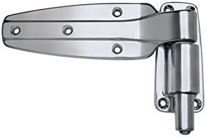 Kason 1248 Series Spring - Assisted Cam - Lift Walk - in Hinge with 1 - 5/8" Offset Polished Chrome NSF Approved 1248 - C158 - 7DAY'S