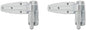Kason 1248 Spring Assisted Hinge, Pack of 2, Flush Offset, 11248000004 - 7DAY'S
