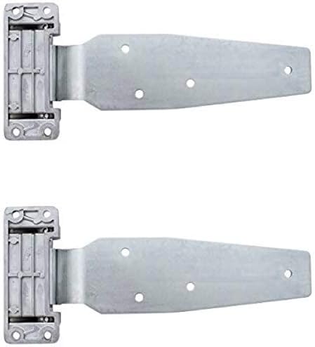 Kason 1277 Series Heavy Duty Hinges, Pack of 2, Flush Offset, 11277T00004 - 7DAY'S