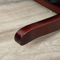 Kids Metal Plush Ride - On Rocking Horse Chair Toy With Realistic Sounds - Dark Brown/White - 7DAY'S