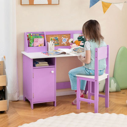 Kids Table and Chair Set for Arts, Crafts, Homework, Home School - 7DAY'S