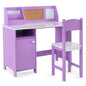 Kids Table and Chair Set for Arts, Crafts, Homework, Home School - 7DAY'S