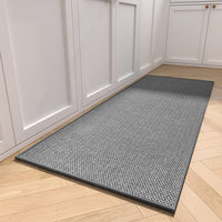 Kitchen Rugs and Mats Non Skid Washable, Absorbent Runner Rugs for Kitchen, Front of Sink, Kitchen Mats for Floor (Beige, 20"x47") - 7DAY'S